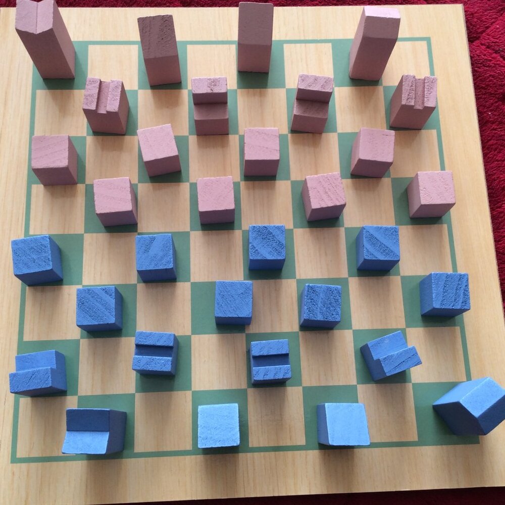 Five Below Modern Classic Wooden Chess Game Set. - Picture 3 of 3